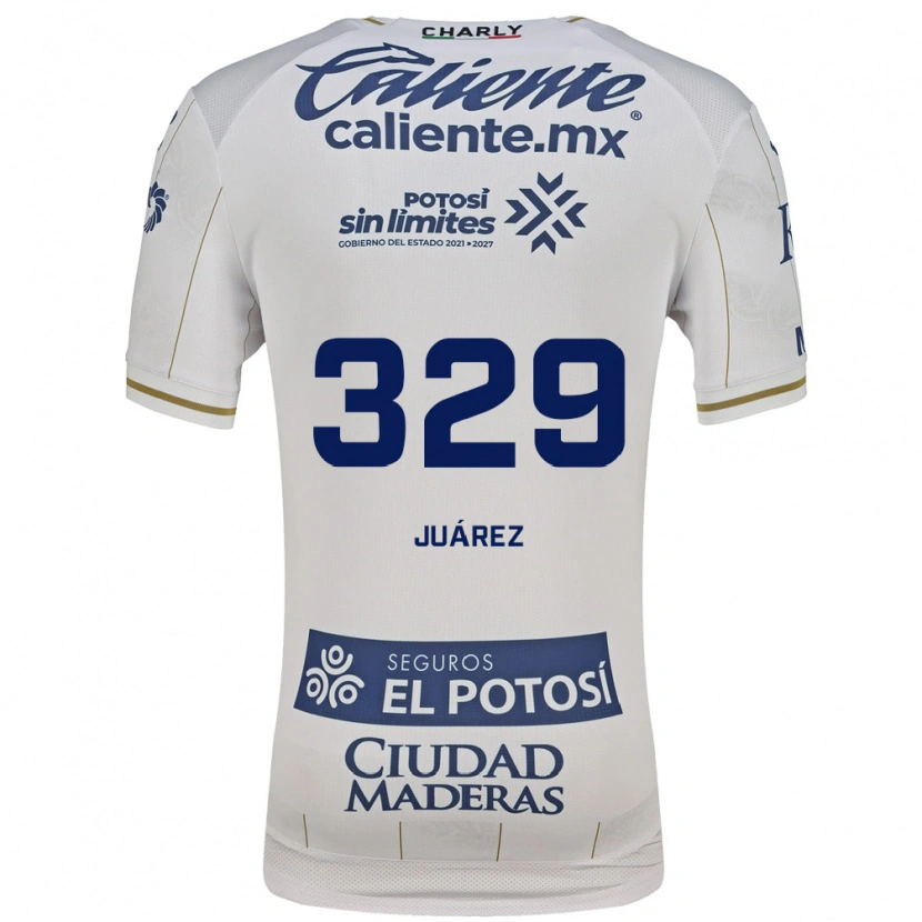 Danxen Kvinnor Juan Juárez #329 Vit Blå Bortatröja Matchtröjor 2026/27 Tröjor T-Tröja