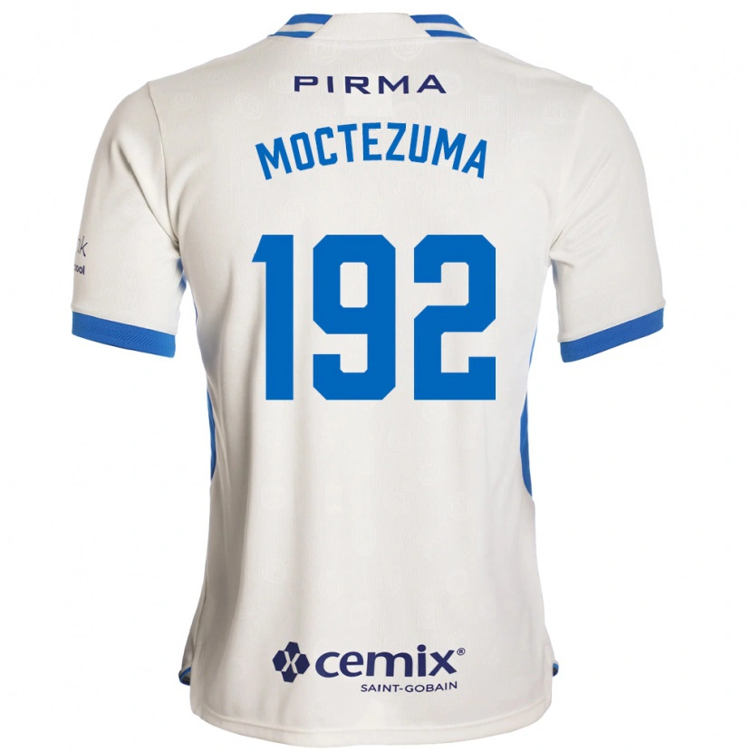 Danxen Kvinnor Brayan Moctezuma #192 Vit Blå Röd Bortatröja Matchtröjor 2026/27 Tröjor T-Tröja