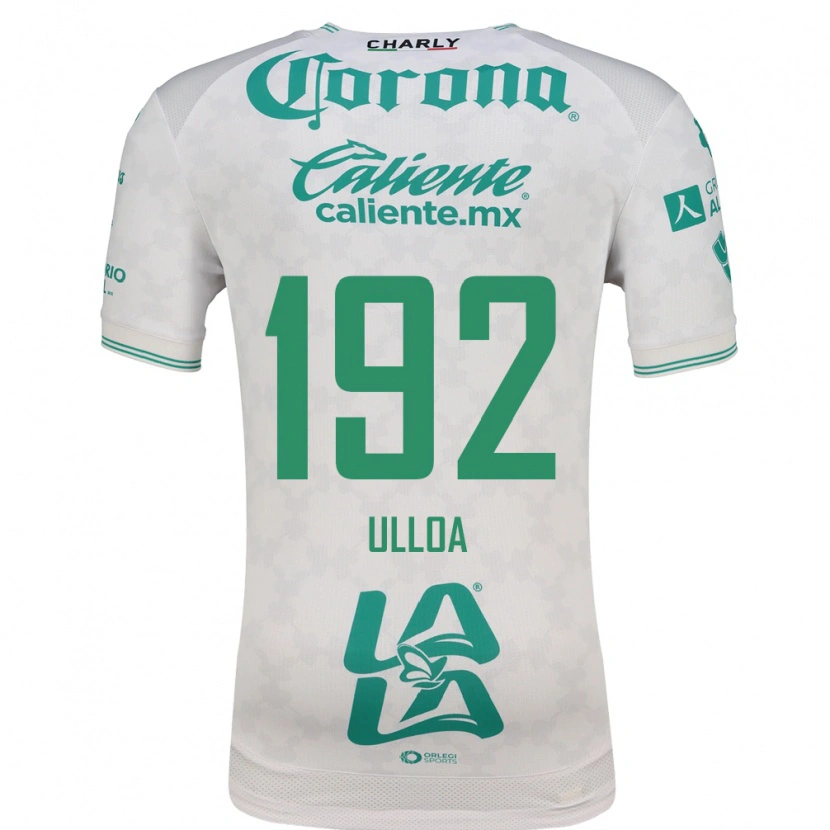 Danxen Kvinnor José Ulloa #192 Ljusgrön Vit Bortatröja Matchtröjor 2026/27 Tröjor T-Tröja