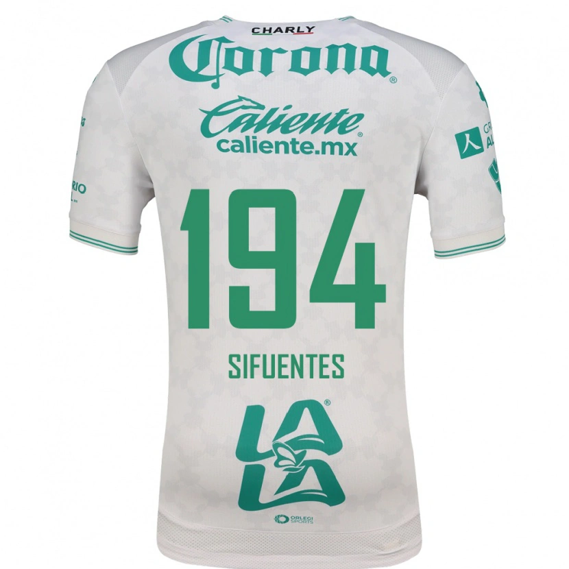 Danxen Kvinnor José Manuel Sifuentes #194 Ljusgrön Vit Bortatröja Matchtröjor 2026/27 Tröjor T-Tröja