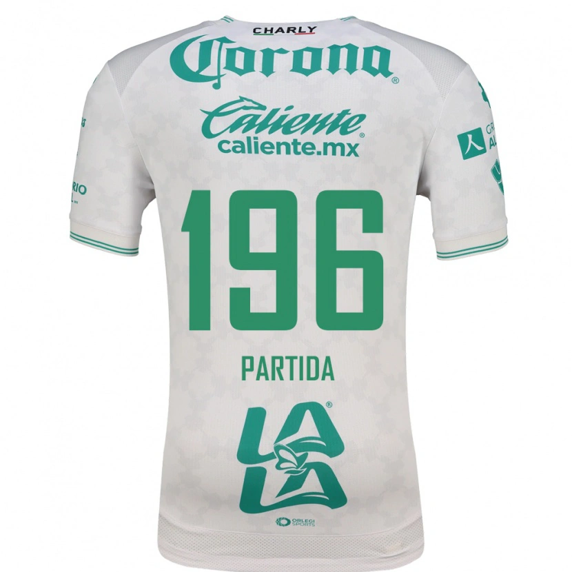 Danxen Kvinnor Alejandro Partida #196 Ljusgrön Vit Bortatröja Matchtröjor 2026/27 Tröjor T-Tröja