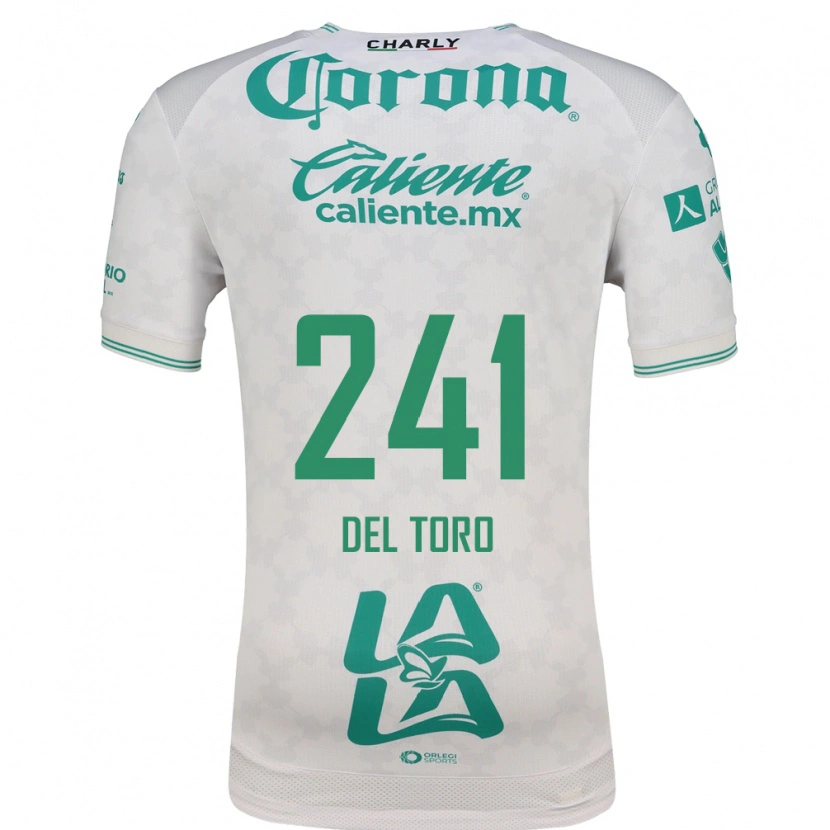 Danxen Kvinnor Pavel Del Toro #241 Ljusgrön Vit Bortatröja Matchtröjor 2026/27 Tröjor T-Tröja