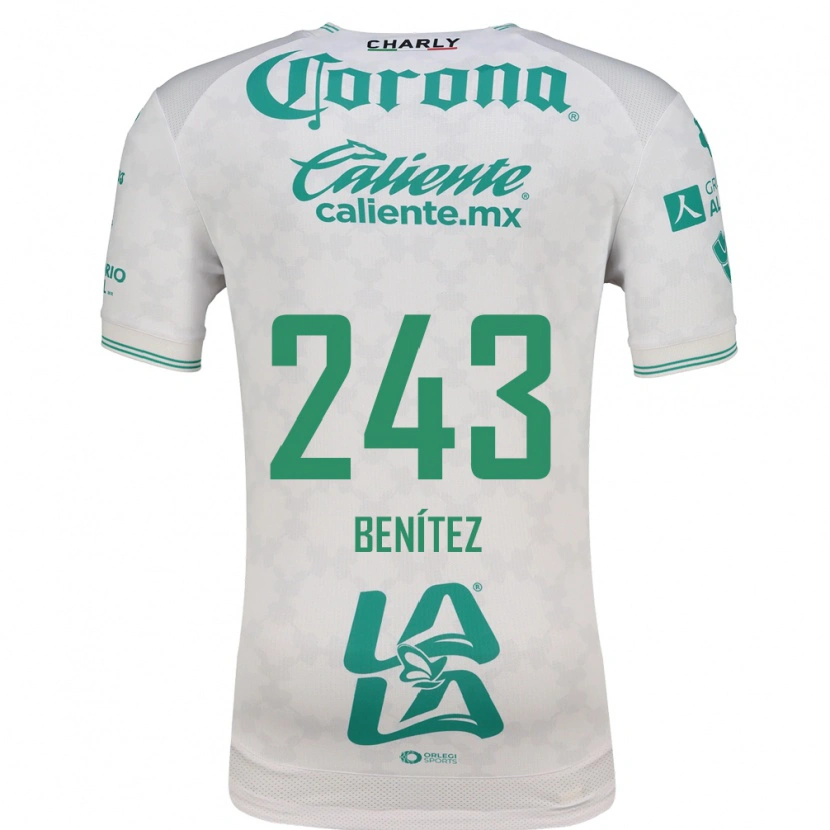 Danxen Kvinnor Gianluca Benítez #243 Ljusgrön Vit Bortatröja Matchtröjor 2026/27 Tröjor T-Tröja