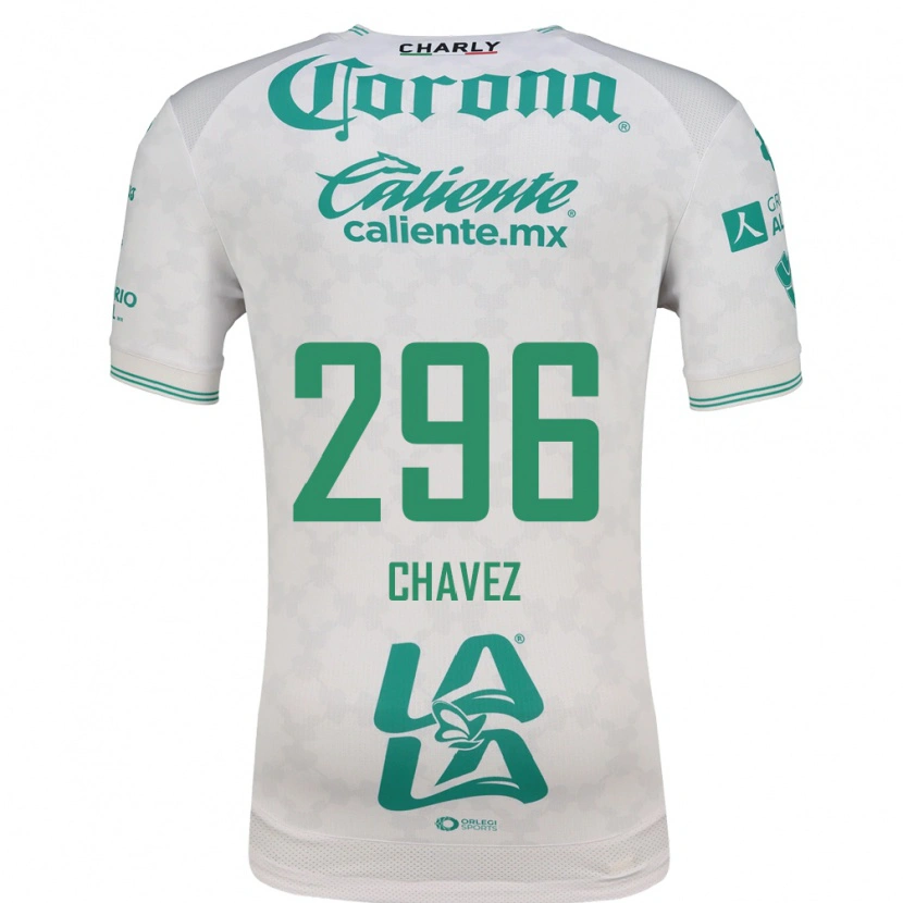 Danxen Kvinnor Justin Chávez #296 Ljusgrön Vit Bortatröja Matchtröjor 2026/27 Tröjor T-Tröja