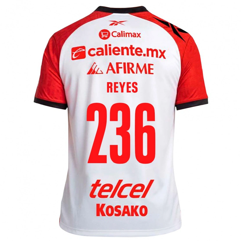 Danxen Kvinnor Abraham Reyes #236 Vit Svart Röd Bortatröja Matchtröjor 2026/27 Tröjor T-Tröja