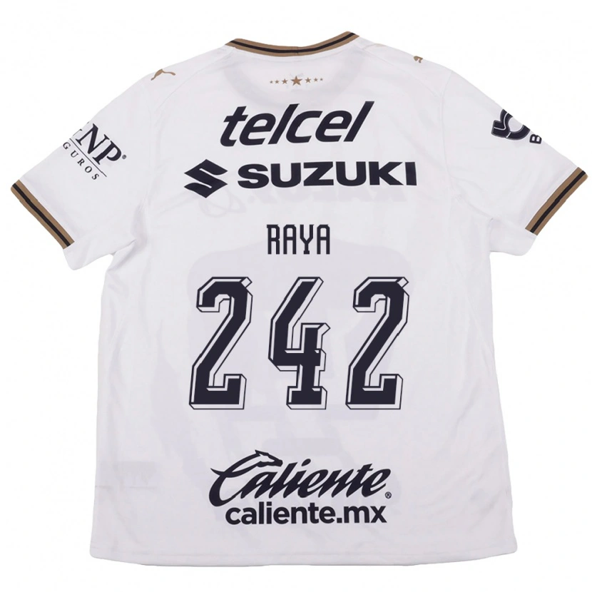 Danxen Kvinnor Félix Raya #242 Vit Svart Brun Bortatröja Matchtröjor 2026/27 Tröjor T-Tröja