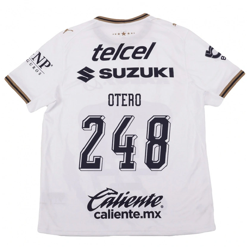 Danxen Kvinnor Jonathan Otero #248 Vit Svart Brun Bortatröja Matchtröjor 2026/27 Tröjor T-Tröja