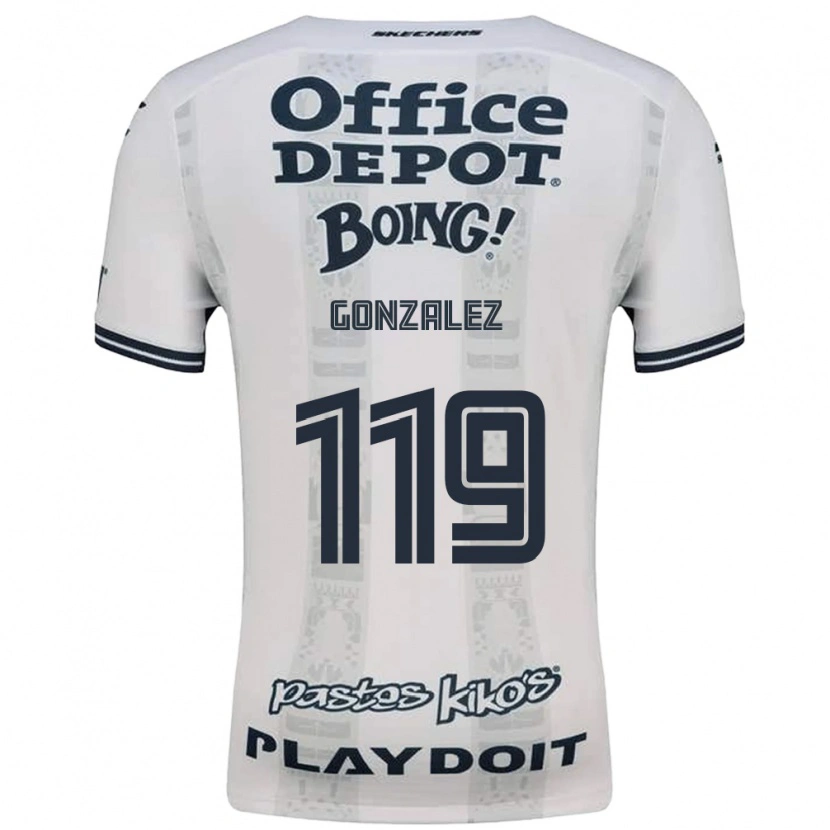 Danxen Kvinnor Juan González #119 Röd Vit Svart Bortatröja Matchtröjor 2026/27 Tröjor T-Tröja