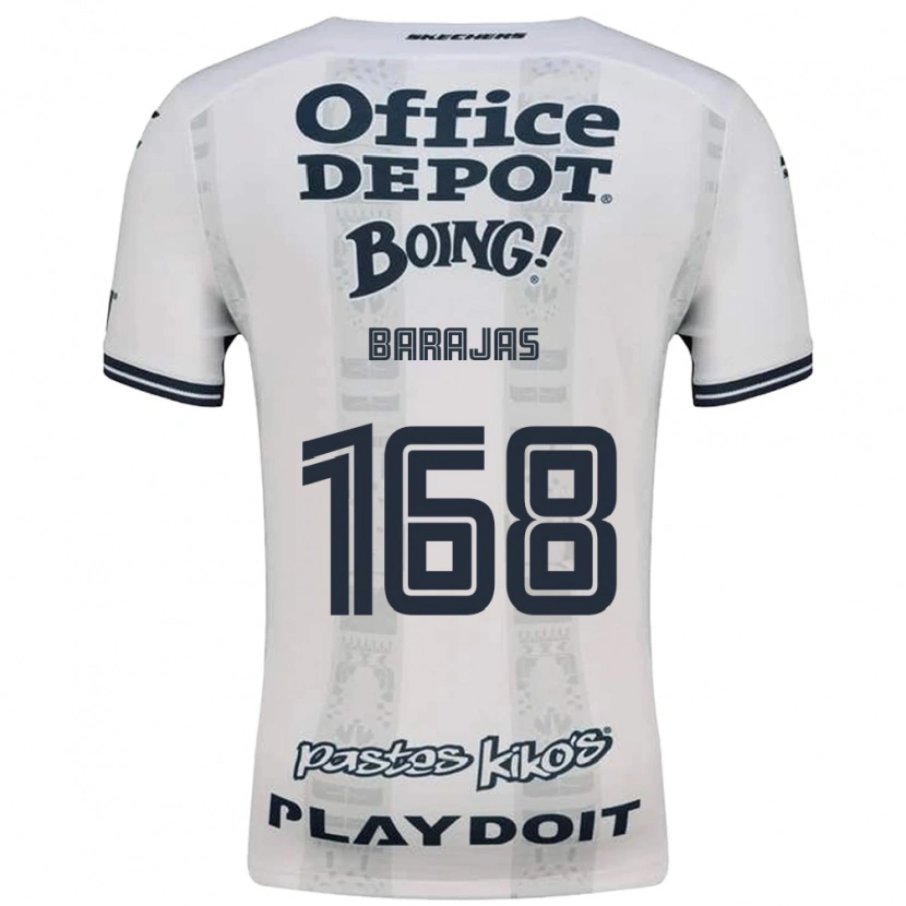 Danxen Kvinnor Giovanni Barajas #168 Röd Vit Svart Bortatröja Matchtröjor 2026/27 Tröjor T-Tröja