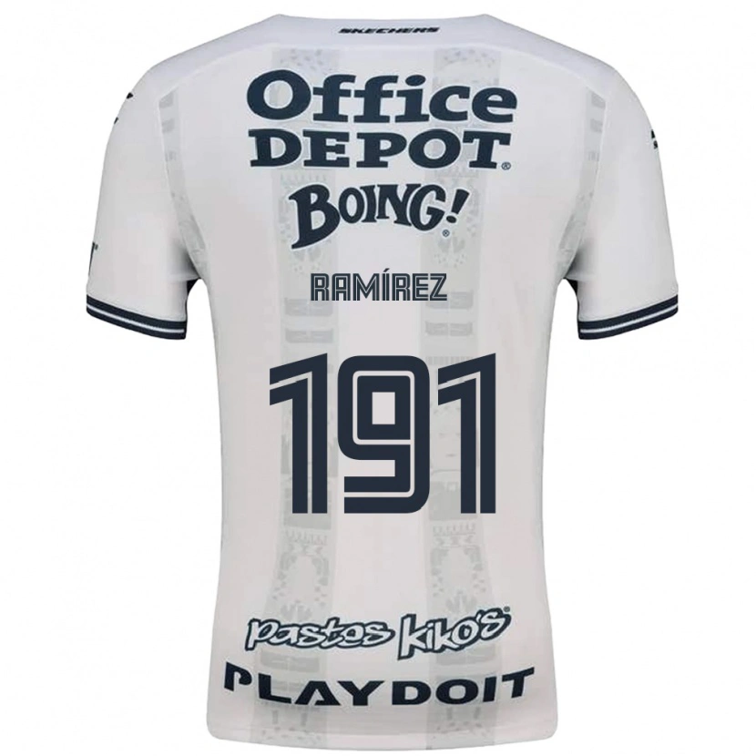 Danxen Kvinnor Juan Ramírez #191 Röd Vit Svart Bortatröja Matchtröjor 2026/27 Tröjor T-Tröja