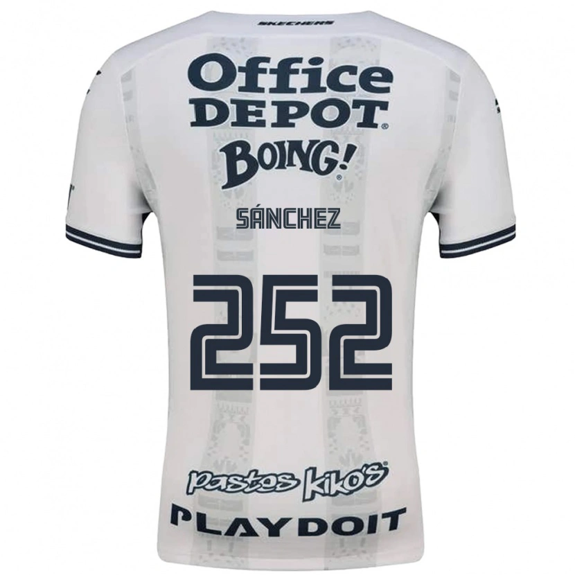 Danxen Kvinnor Eliud Sánchez #252 Röd Vit Svart Bortatröja Matchtröjor 2026/27 Tröjor T-Tröja
