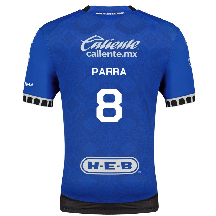 Danxen Kvinnor Bernardo Parra #8 Kungligt Blå Vit Svart Bortatröja Matchtröjor 2026/27 Tröjor T-Tröja