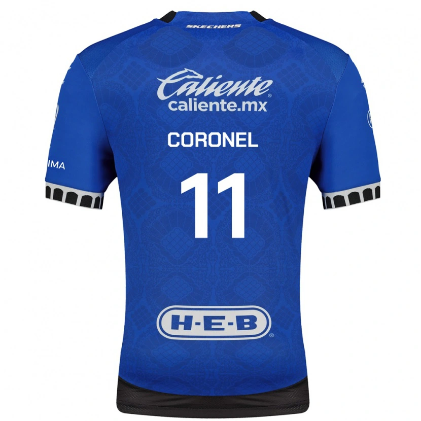 Danxen Kvinnor Mateo Coronel #11 Kungligt Blå Vit Svart Bortatröja Matchtröjor 2026/27 Tröjor T-Tröja