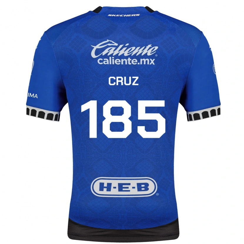 Danxen Kvinnor Axel Cruz #185 Kungligt Blå Vit Svart Bortatröja Matchtröjor 2026/27 Tröjor T-Tröja