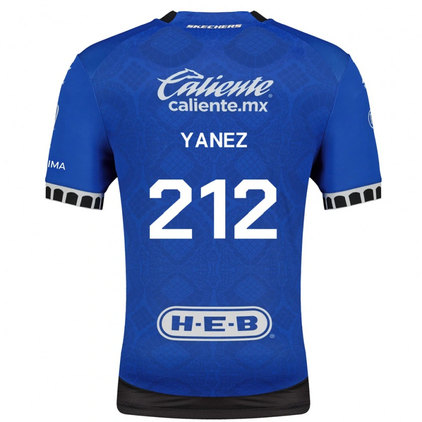 Danxen Kvinnor Sebastián Yánez #212 Kungligt Blå Vit Svart Bortatröja Matchtröjor 2026/27 Tröjor T-Tröja