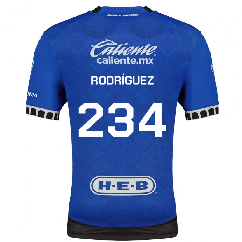 Danxen Kvinnor Alejandro Rodríguez #234 Kungligt Blå Vit Svart Bortatröja Matchtröjor 2026/27 Tröjor T-Tröja