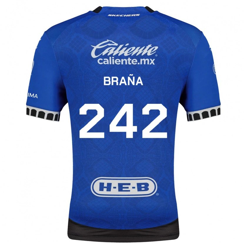 Danxen Kvinnor Armando Braña #242 Kungligt Blå Vit Svart Bortatröja Matchtröjor 2026/27 Tröjor T-Tröja