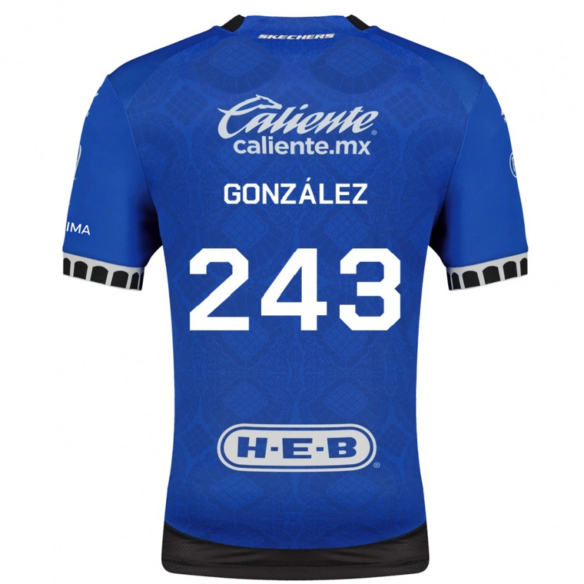 Danxen Kvinnor Leonardo González #243 Kungligt Blå Vit Svart Bortatröja Matchtröjor 2026/27 Tröjor T-Tröja