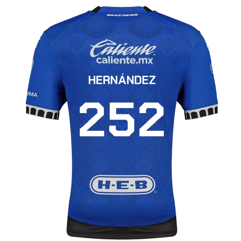 Danxen Kvinnor Emilio Hernández #252 Kungligt Blå Vit Svart Bortatröja Matchtröjor 2026/27 Tröjor T-Tröja