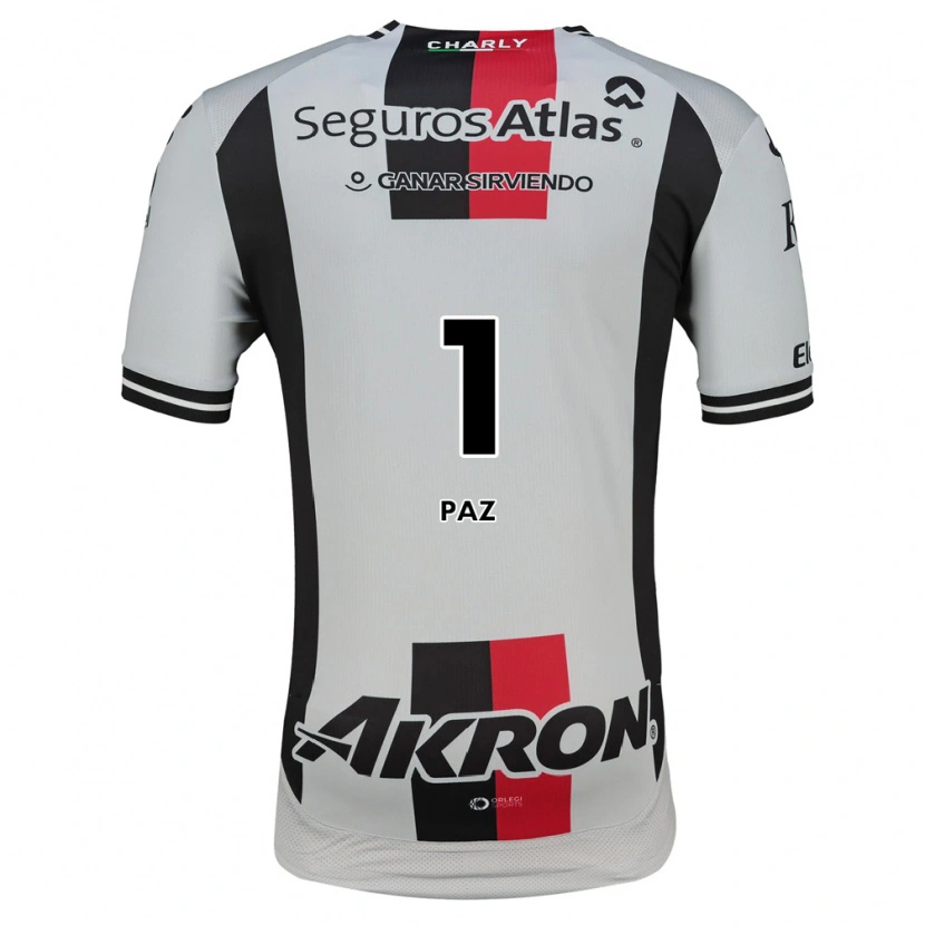 Danxen Kvinnor Ana Gabriela Paz #1 Vit Röd Svart Bortatröja Matchtröjor 2026/27 Tröjor T-Tröja