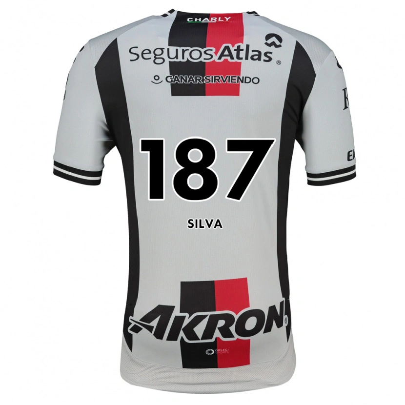 Danxen Kvinnor Kevin Silva #187 Vit Röd Svart Bortatröja Matchtröjor 2026/27 Tröjor T-Tröja