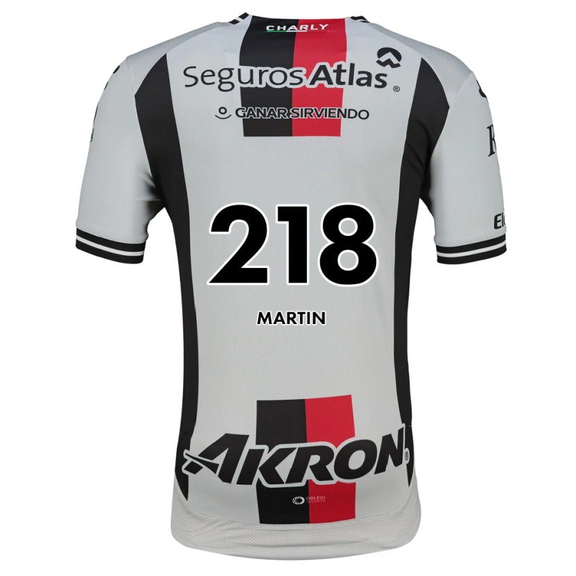 Danxen Kvinnor Jorge San Martín #218 Vit Röd Svart Bortatröja Matchtröjor 2026/27 Tröjor T-Tröja