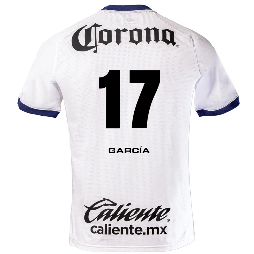 Danxen Kvinnor Brian García #17 Vit Blå Svart Bortatröja Matchtröjor 2026/27 Tröjor T-Tröja