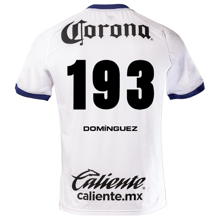 Danxen Kvinnor Iker Domínguez #193 Vit Blå Svart Bortatröja Matchtröjor 2026/27 Tröjor T-Tröja