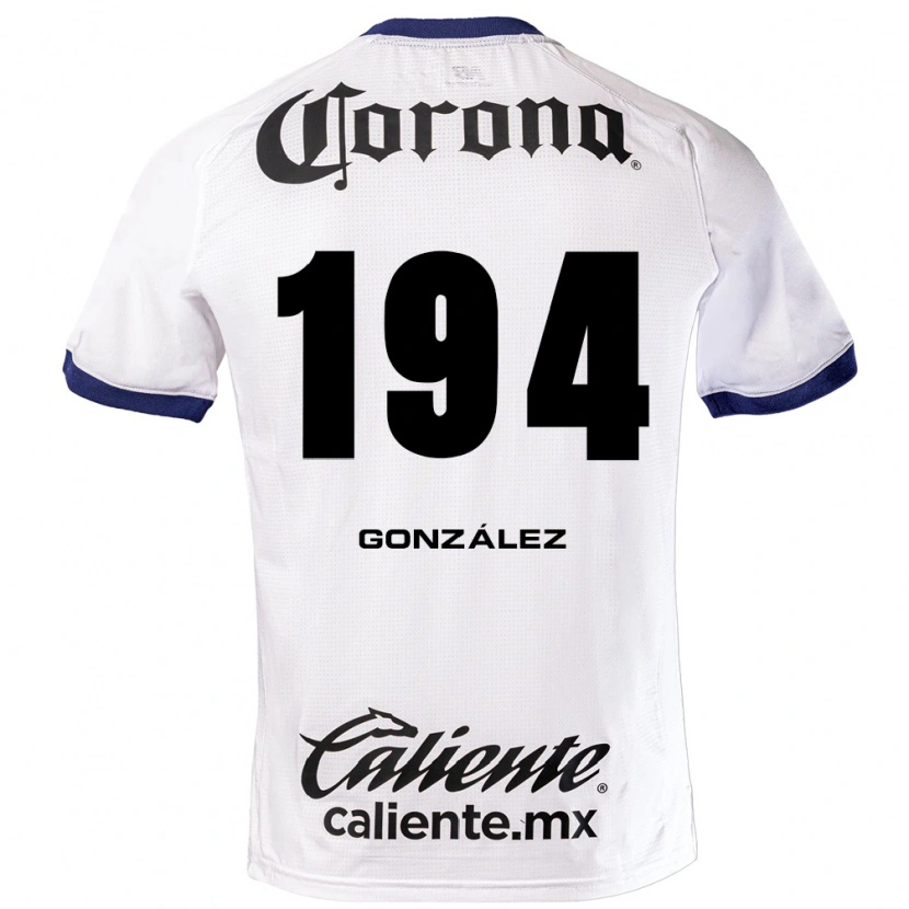 Danxen Kvinnor Cristopher González #194 Vit Blå Svart Bortatröja Matchtröjor 2026/27 Tröjor T-Tröja
