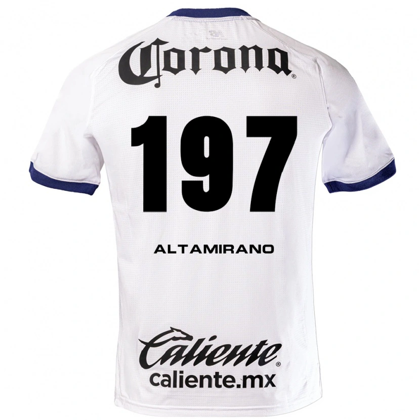 Danxen Kvinnor Óscar Altamirano #197 Vit Blå Svart Bortatröja Matchtröjor 2026/27 Tröjor T-Tröja