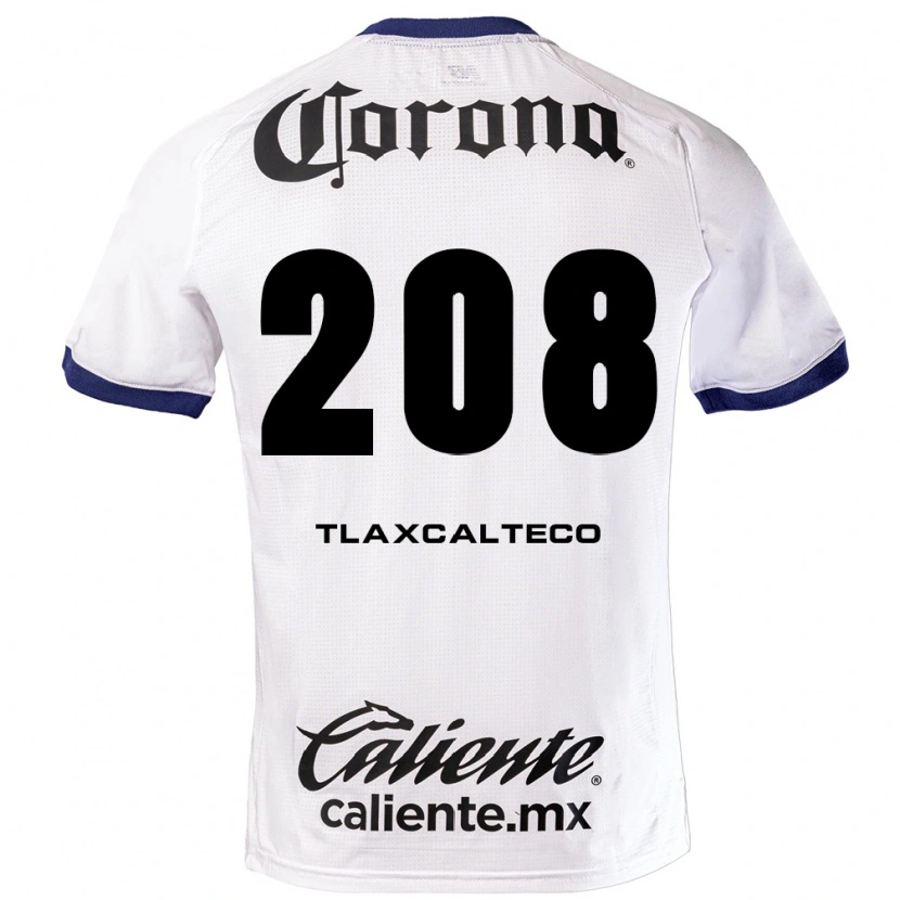 Danxen Kvinnor Sait Tlaxcalteco #208 Vit Blå Svart Bortatröja Matchtröjor 2026/27 Tröjor T-Tröja