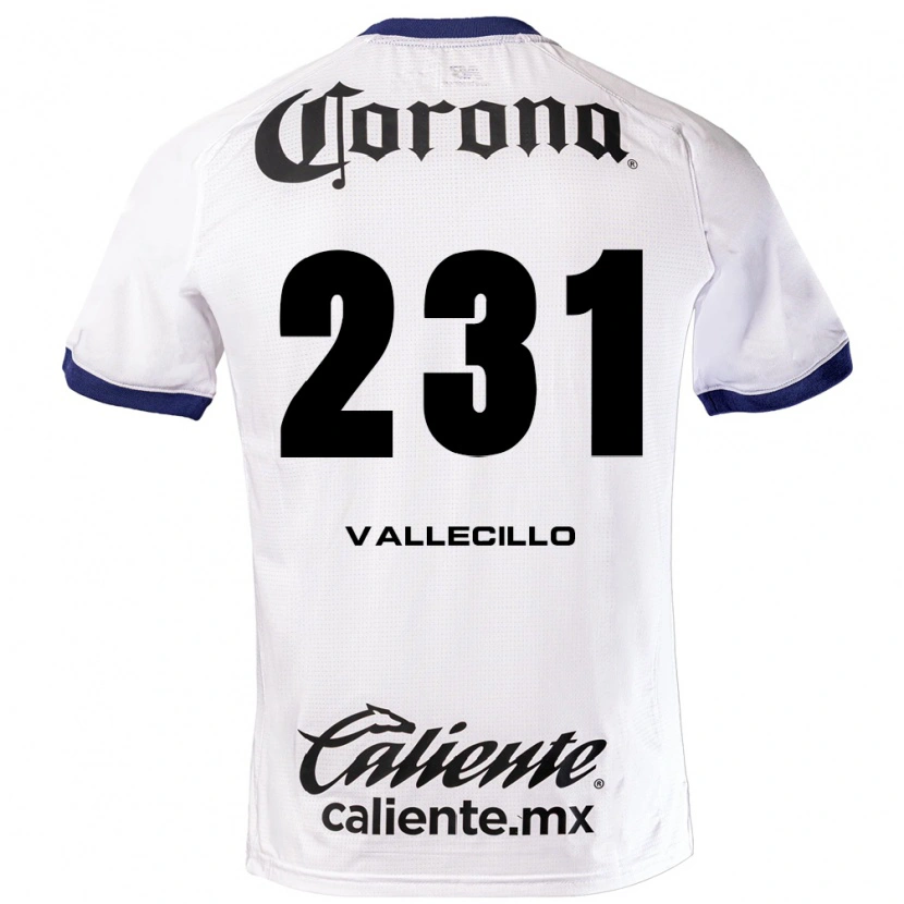Danxen Kvinnor Agustín Vallecillo #231 Vit Blå Svart Bortatröja Matchtröjor 2026/27 Tröjor T-Tröja