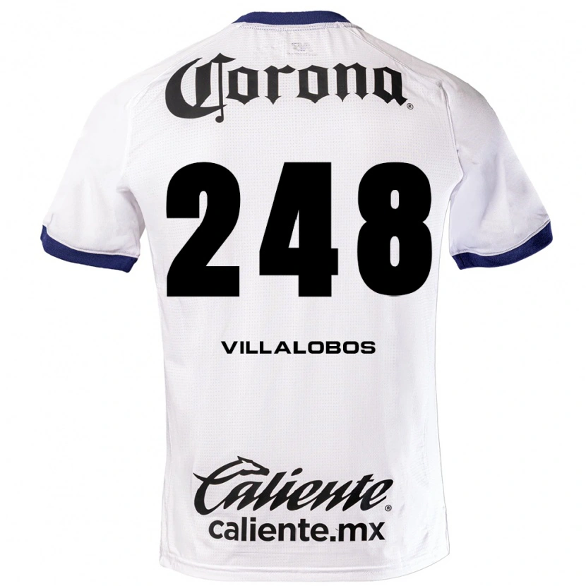 Danxen Kvinnor José Villalobos #248 Vit Blå Svart Bortatröja Matchtröjor 2026/27 Tröjor T-Tröja