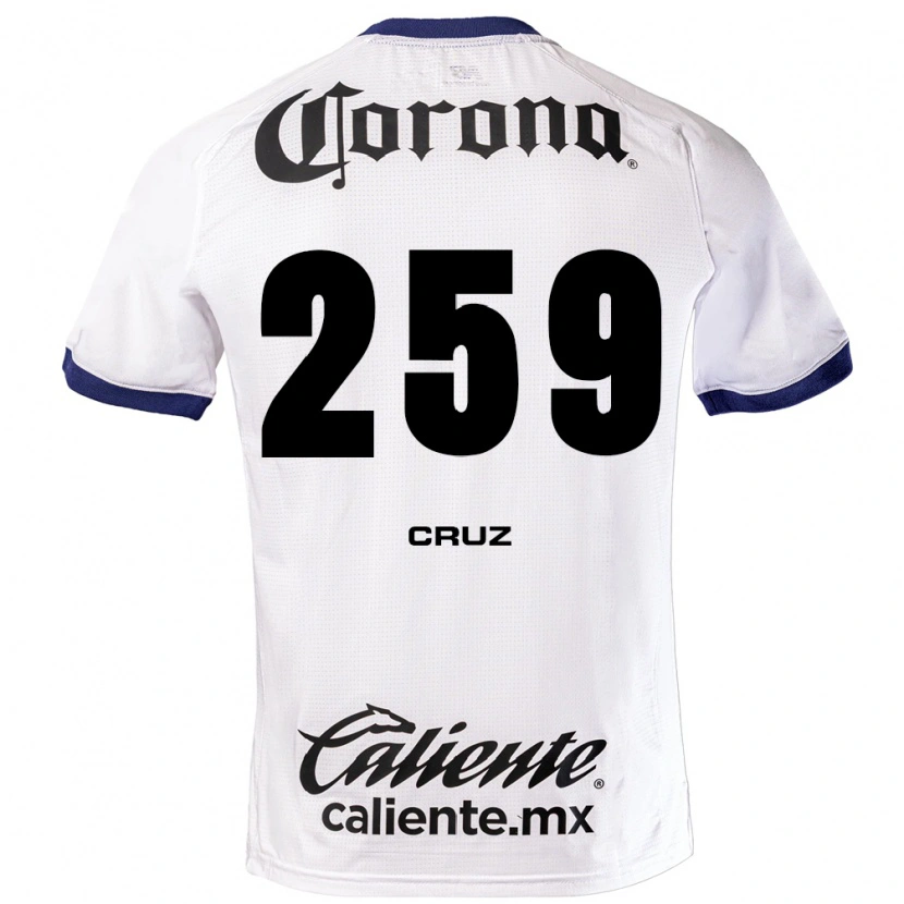 Danxen Kvinnor Eder Cruz #259 Vit Blå Svart Bortatröja Matchtröjor 2026/27 Tröjor T-Tröja