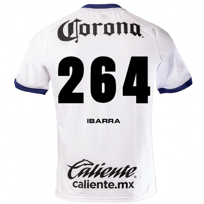 Danxen Kvinnor Jesús Ibarra #264 Vit Blå Svart Bortatröja Matchtröjor 2026/27 Tröjor T-Tröja