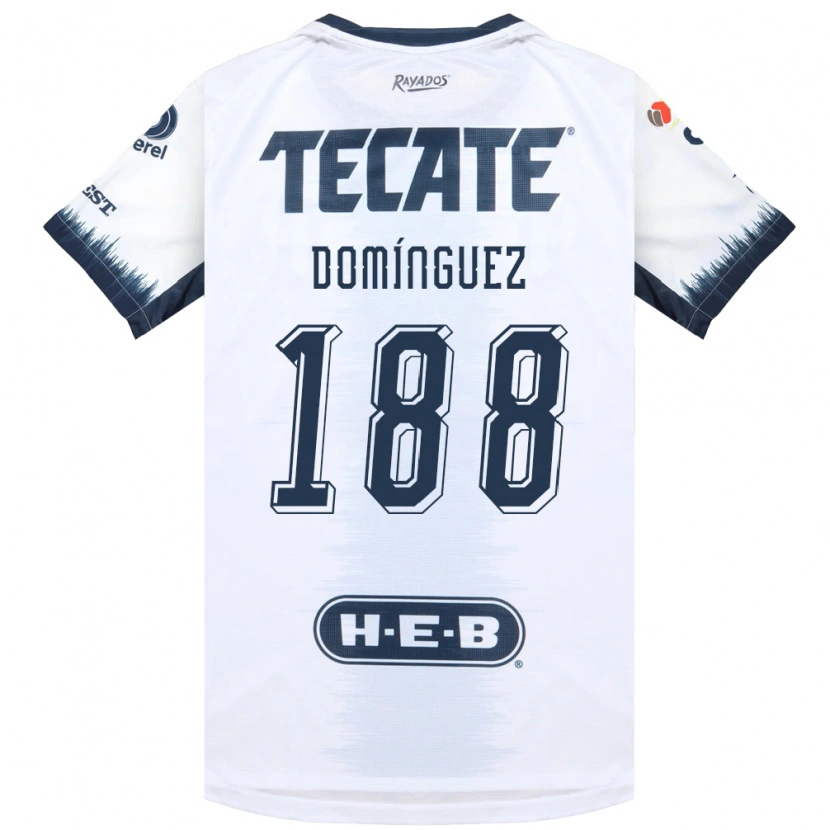 Danxen Kvinnor Joel Domínguez #188 Vit Bläckblå Röd Bortatröja Matchtröjor 2026/27 Tröjor T-Tröja