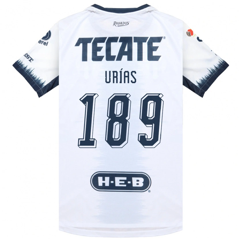 Danxen Kvinnor Álex Urías #189 Vit Bläckblå Röd Bortatröja Matchtröjor 2026/27 Tröjor T-Tröja