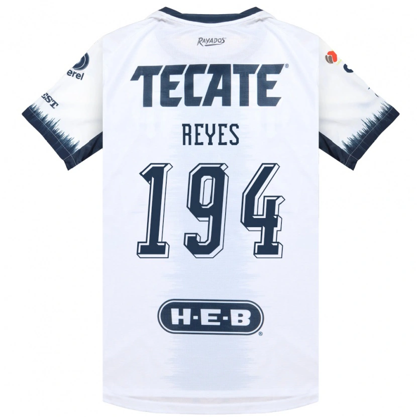 Danxen Kvinnor Cristian Reyes #194 Vit Bläckblå Röd Bortatröja Matchtröjor 2026/27 Tröjor T-Tröja