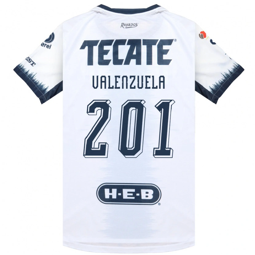 Danxen Kvinnor Francisco Valenzuela #201 Vit Bläckblå Röd Bortatröja Matchtröjor 2026/27 Tröjor T-Tröja