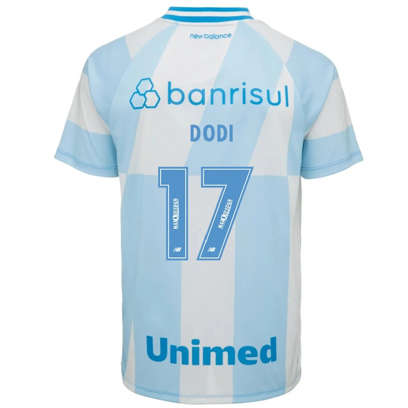 Danxen Kvinnor Dodi #17 Ljusblå Vit Bortatröja Matchtröjor 2026/27 Tröjor T-Tröja
