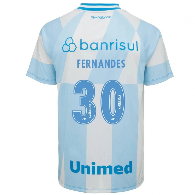 Danxen Kvinnor Raquel Fernandes #30 Ljusblå Vit Bortatröja Matchtröjor 2026/27 Tröjor T-Tröja