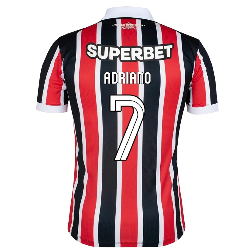 Danxen Kvinnor João Adriano #7 Röd Vit Svart Bortatröja Matchtröjor 2026/27 Tröjor T-Tröja