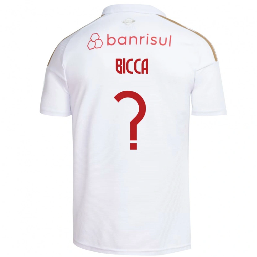 Danxen Kvinnor Leo Bicca #0 Vit Röd Bortatröja Matchtröjor 2026/27 Tröjor T-Tröja