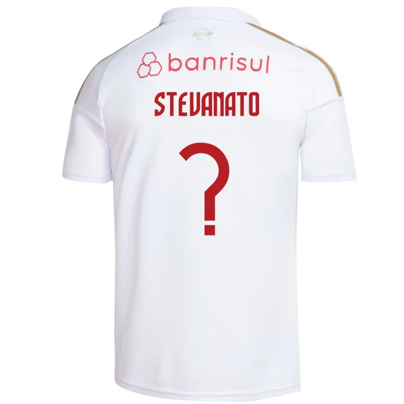 Danxen Kvinnor Eduardo Stevanato #0 Vit Röd Bortatröja Matchtröjor 2026/27 Tröjor T-Tröja