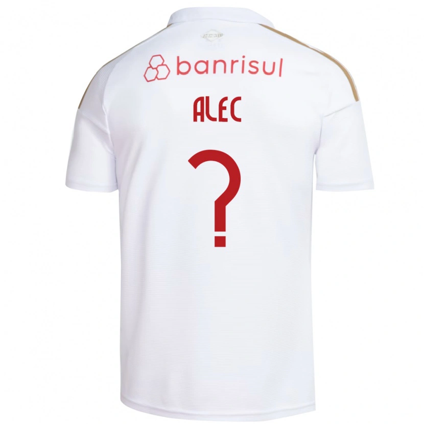 Danxen Kvinnor Alec #0 Vit Röd Bortatröja Matchtröjor 2026/27 Tröjor T-Tröja