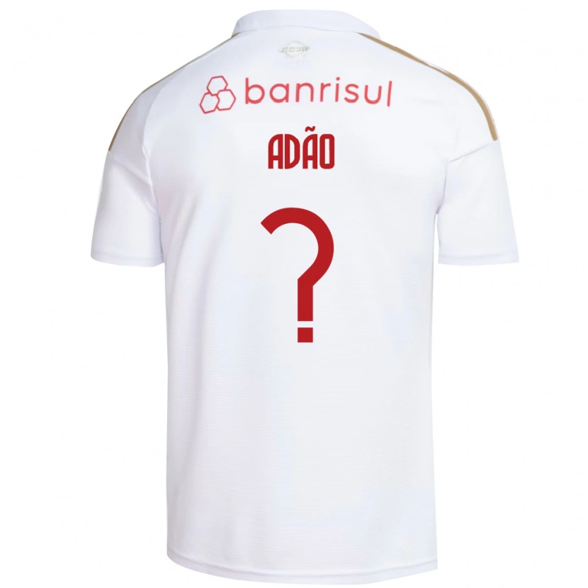 Danxen Kvinnor Gabriel Adão #0 Vit Röd Bortatröja Matchtröjor 2026/27 Tröjor T-Tröja