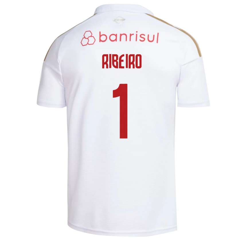 Danxen Kvinnor Mari Ribeiro #1 Vit Röd Bortatröja Matchtröjor 2026/27 Tröjor T-Tröja