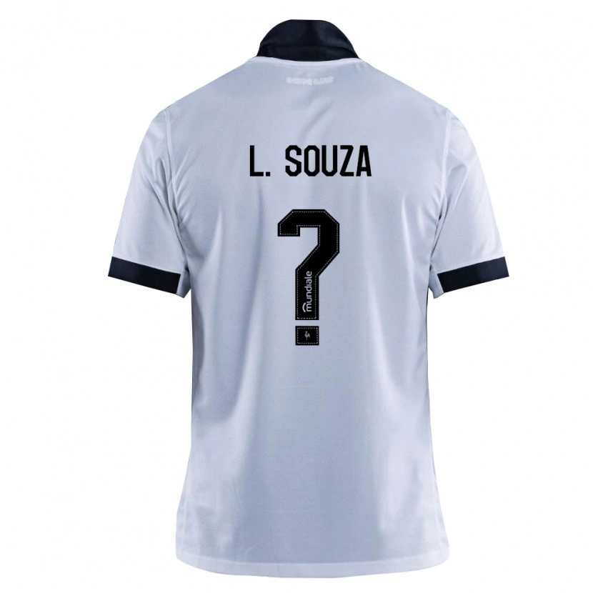 Danxen Kvinnor Lucas Souza #0 Svart Vit Bortatröja Matchtröjor 2026/27 Tröjor T-Tröja