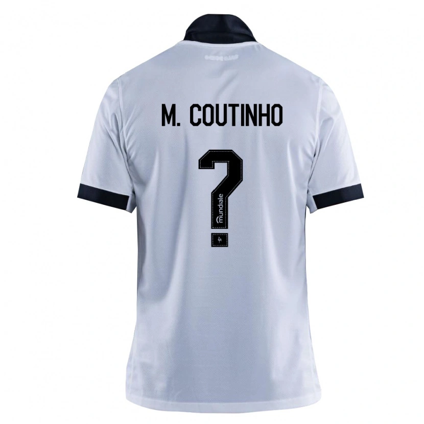Danxen Kvinnor Murilo Coutinho #0 Svart Vit Bortatröja Matchtröjor 2026/27 Tröjor T-Tröja