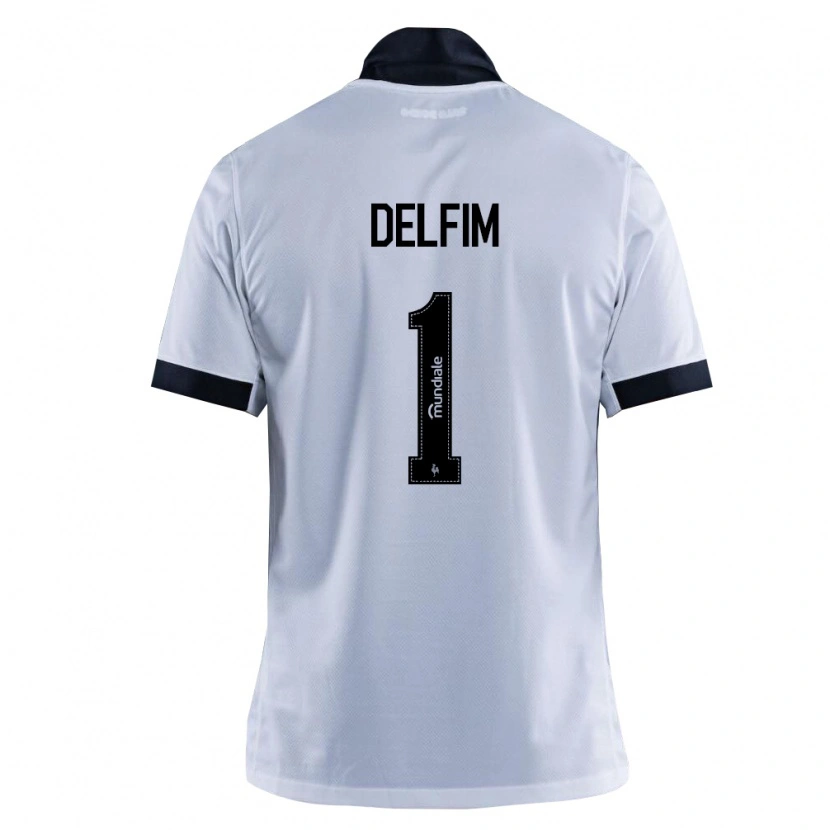 Danxen Kvinnor Gabriel Delfim #1 Svart Vit Bortatröja Matchtröjor 2026/27 Tröjor T-Tröja
